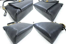CHANEL Caviar Large Chain Shoulder Bag Black Leather Gold Zipper m21 hannari-shop