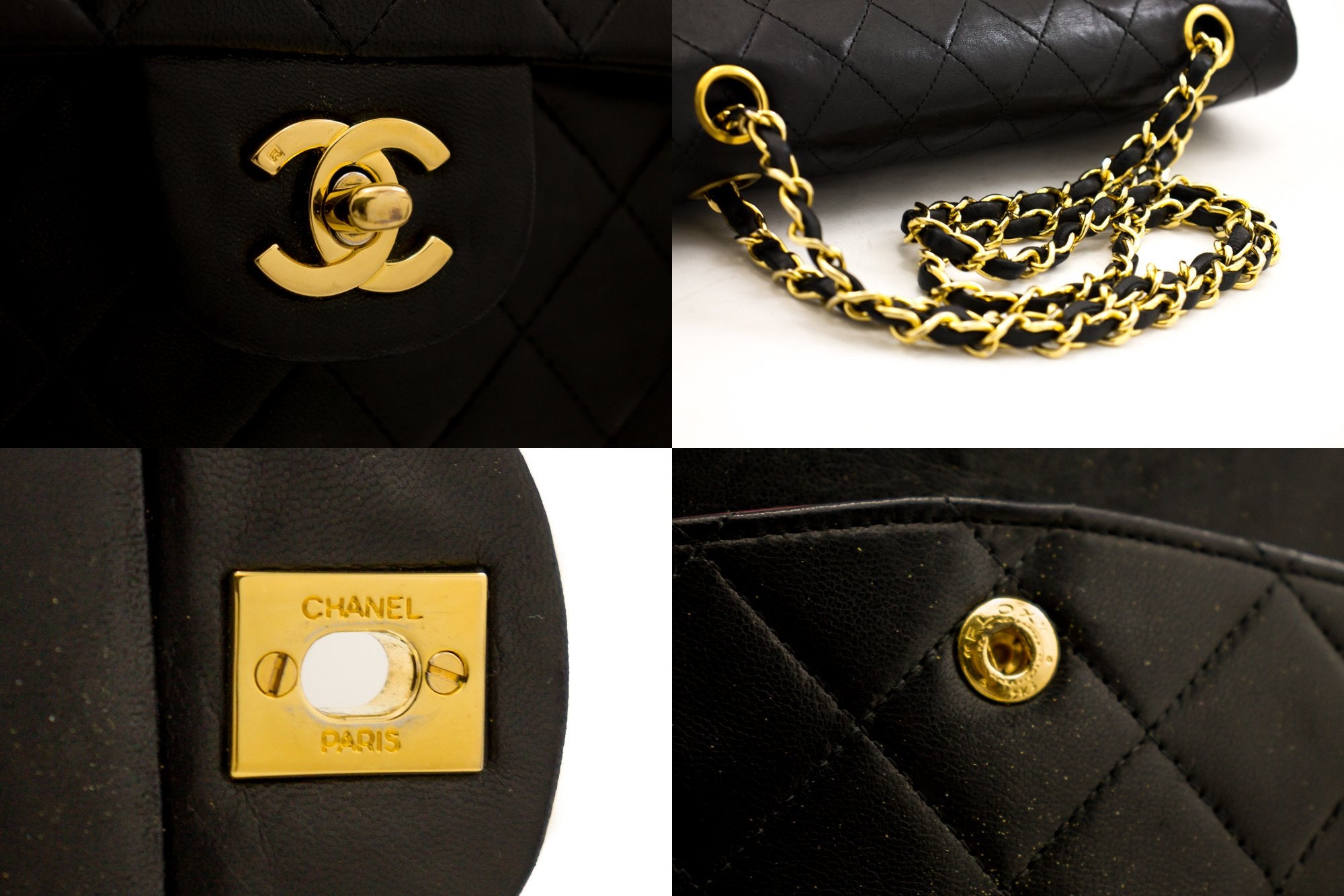 Chanel 2.55 Double Flap Square Chain Shoulder Bag