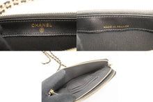 CHANEL V-Stitch Lambskin Wallet On Chain WOC Double Zip Chain Bag L14 hannari-shop