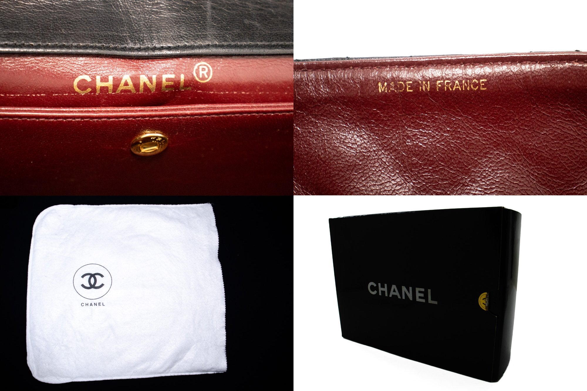 Chanel Vintage Chanel 8 Red Quilted Leather Shoulder Flap Bag