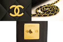 CHANEL Full Flap Chain Skuldertaske Clutch Sort Quiltet lammeskind k19 hannari-shop