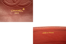 CHANEL NAVY Vintage Chain Shoulder Bag Lambskin Quilted Flap Purse m42 hannari-shop