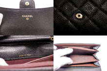 CHANEL Caviar Lille pung på kæde WOC sort skuldertaske pung c03 hannari-shop