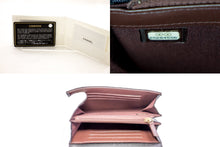 CHANEL Χαβιάρι μικρό πορτοφόλι σε αλυσίδα WOC Μαύρη τσάντα ώμου τσάντα c03 hannari-shop