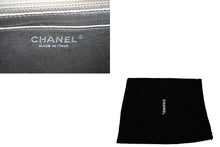 CHANEL Caviar Grained Calfskin Flap Chain Shoulder Bag Black 13" i90 hannari-shop