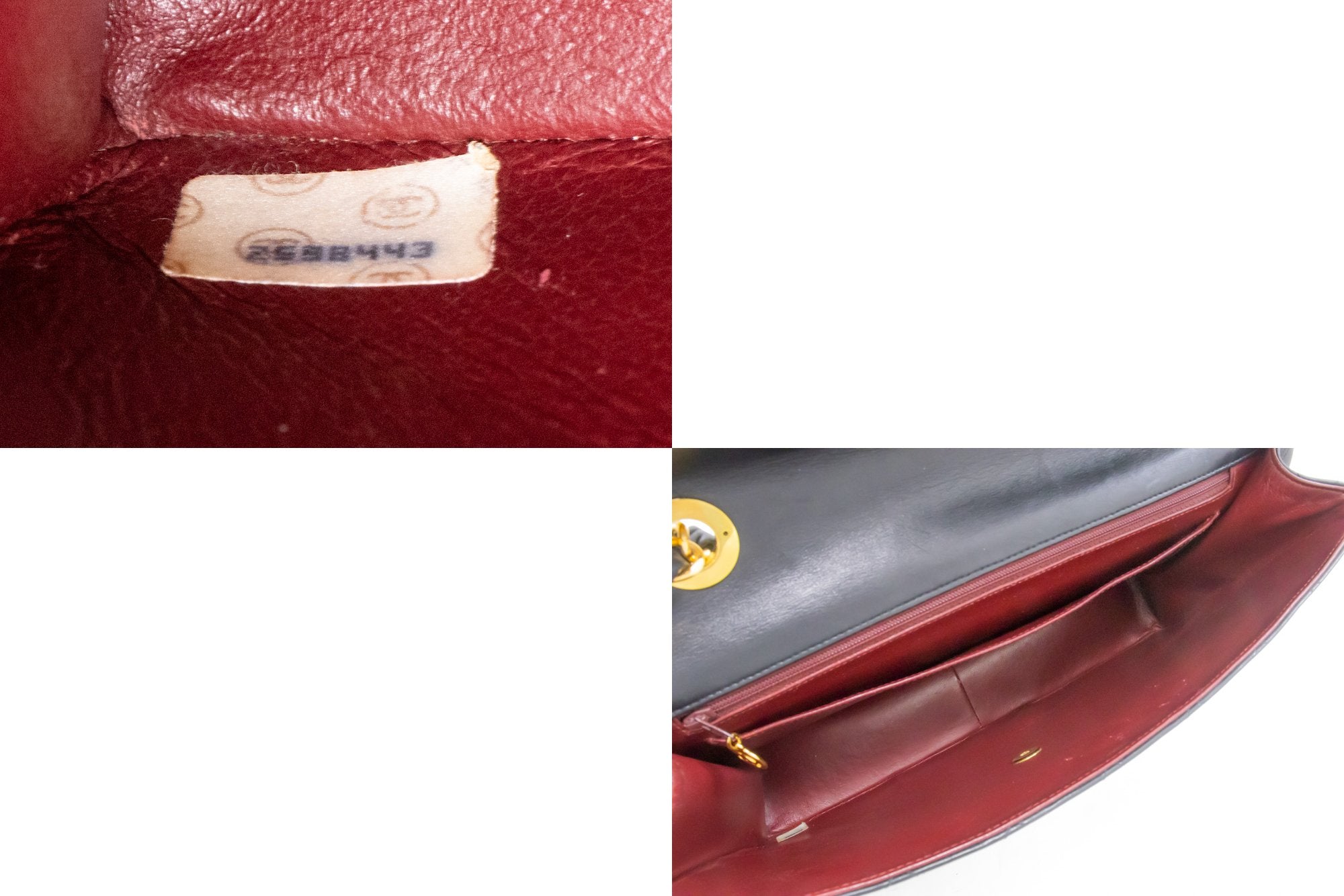 vintage red chanel wallet