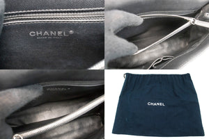 Τσάντα ώμου CHANEL 2 Way Top Handle Τσάντα ώμου Μαύρο χαβιάρι δέρμα L52 hannari-shop