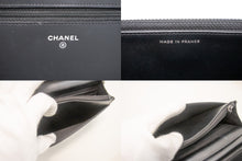 CHANEL Boy Black Caviar Wallet On Chain WOC Flap Skuldertaske SV m49 hannari-shop