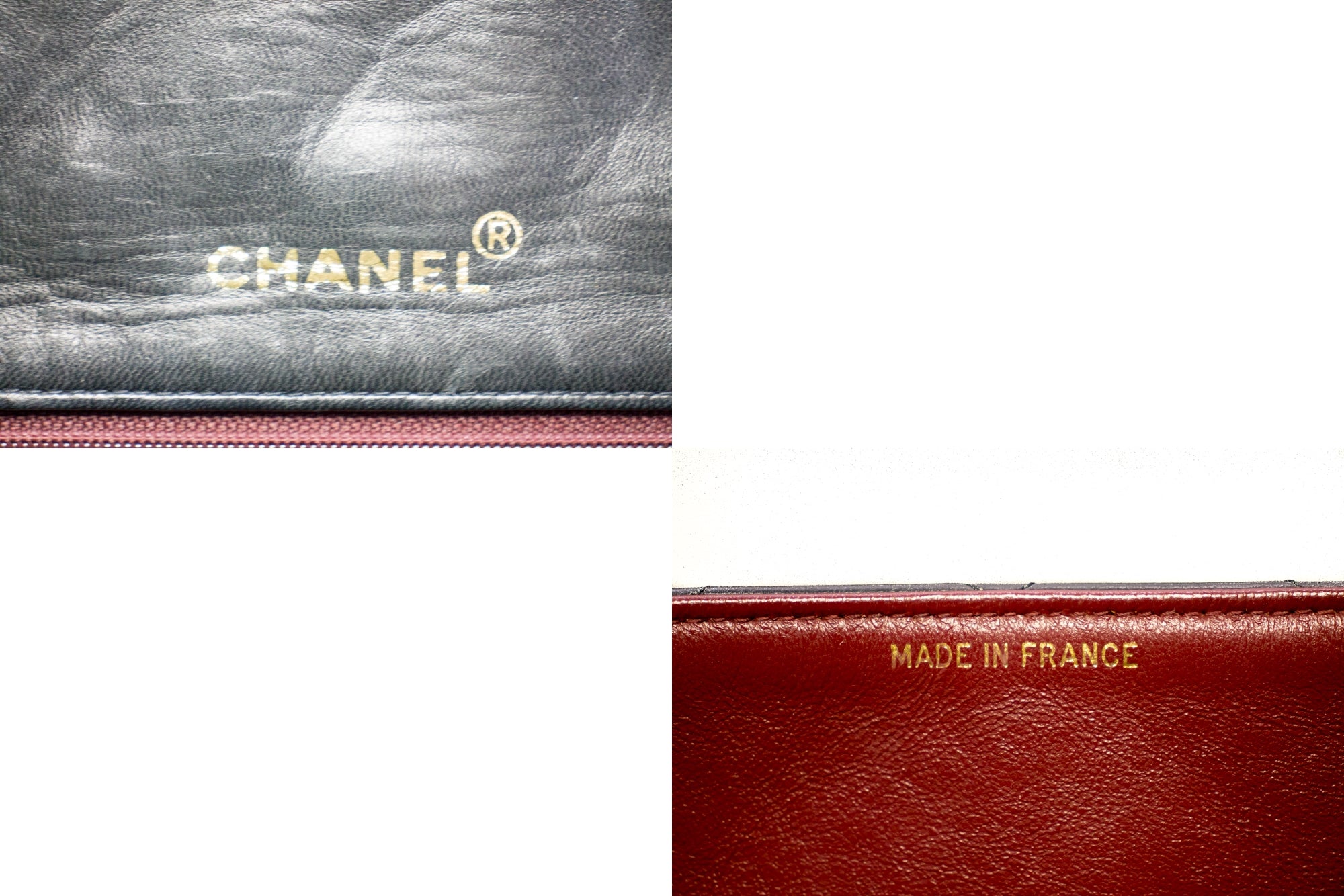 Chanel Classic Maxi 13 2.55 Flap Chain Shoulder Bag Black Lamb Leather  ref.540703 - Joli Closet