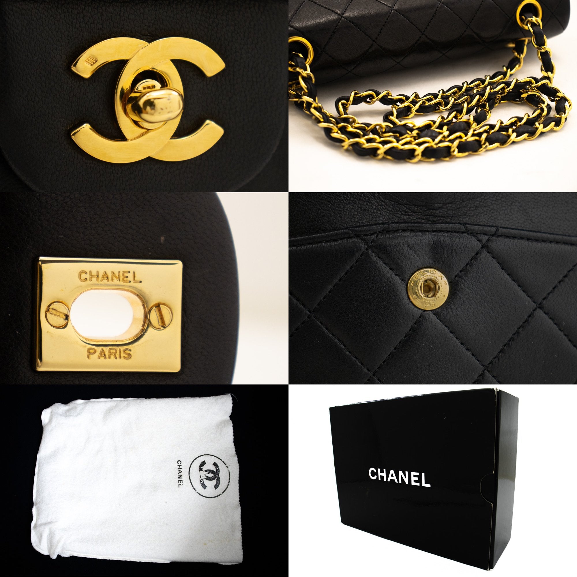 Chanel WOC Caviar Black