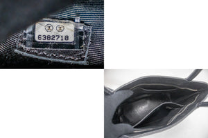 CHANEL Silver Medallion Caviar Shoulder Bag Shopping Tote Black k56 hannari-shop